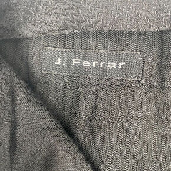 J Ferrar Slim Fit Men's Dress Pants Size 36/30 Gray Slacks Casual Machine Wash - Picture 8 of 14